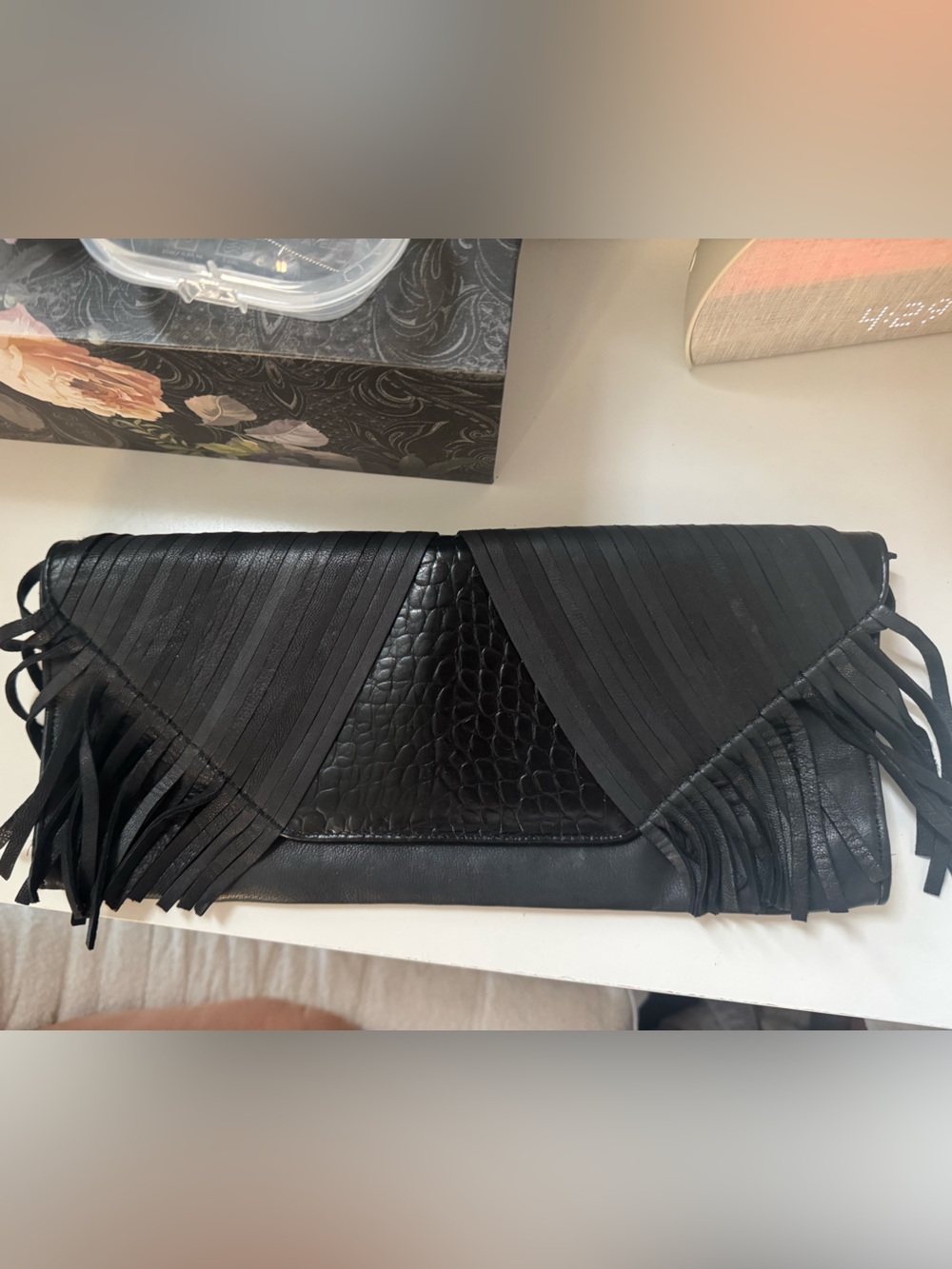 Herve Leger clutch